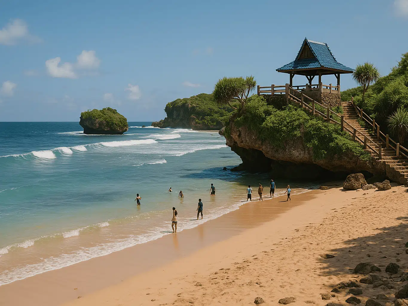 Pantai Kukup Gunungkidul: Rute, Harga Tiket, dan Tips Touring Nyaman Naik Motor atau Mobil!